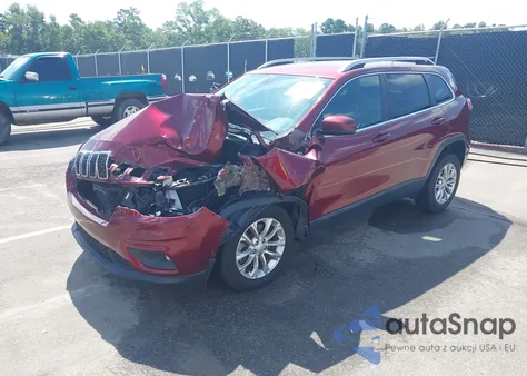 2019 Jeep Cherokee Latitude Fwd из США, поврежденный, VIN 1C4PJLCB0KD147697